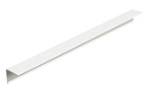 USG DONN 900237 Wall Molding, Galvanized Steel, White